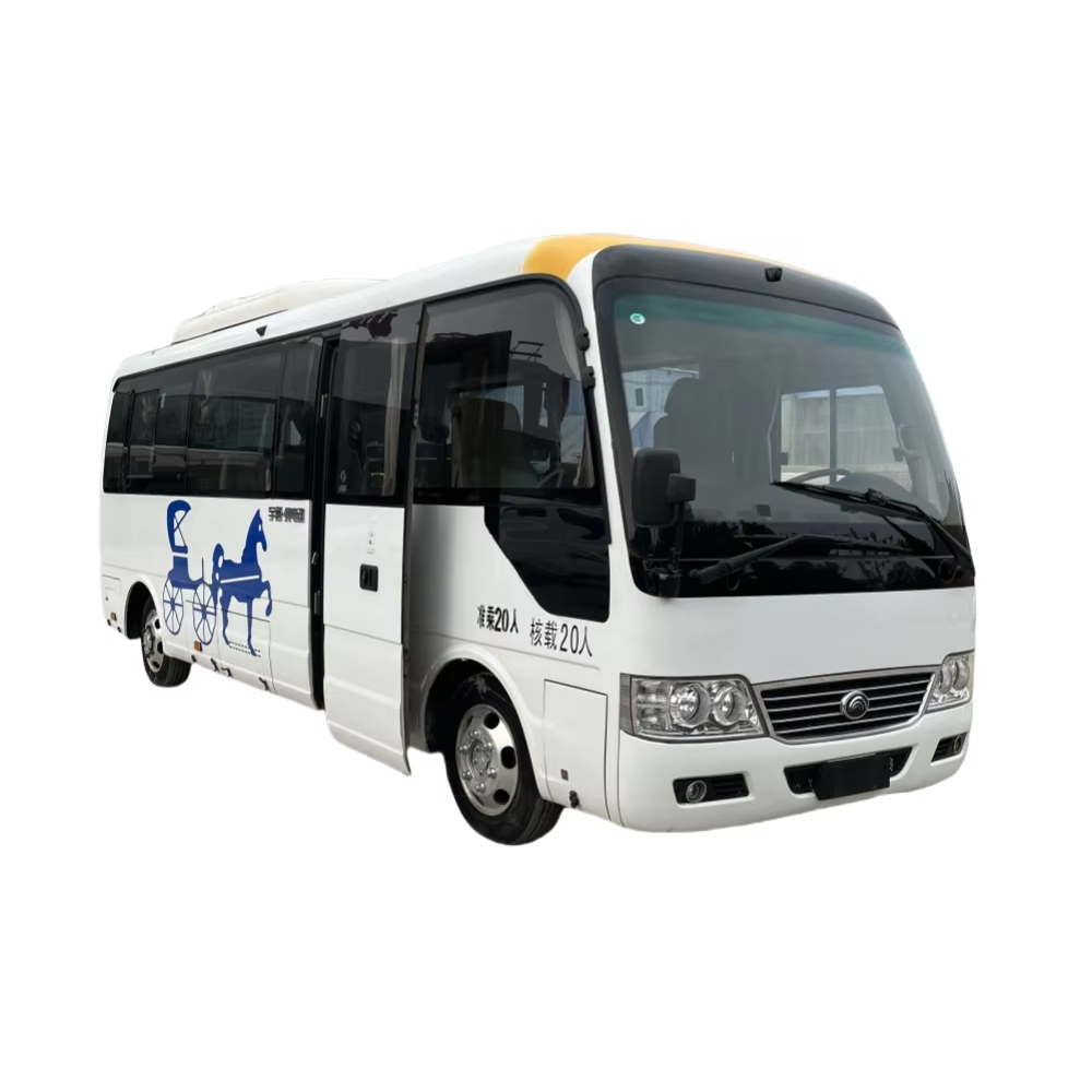 New State Top Quality China Coach Bus Yu Tong Medium 20 Seats Rear-mounted Engine Used Passenger Mini Bus for Sale